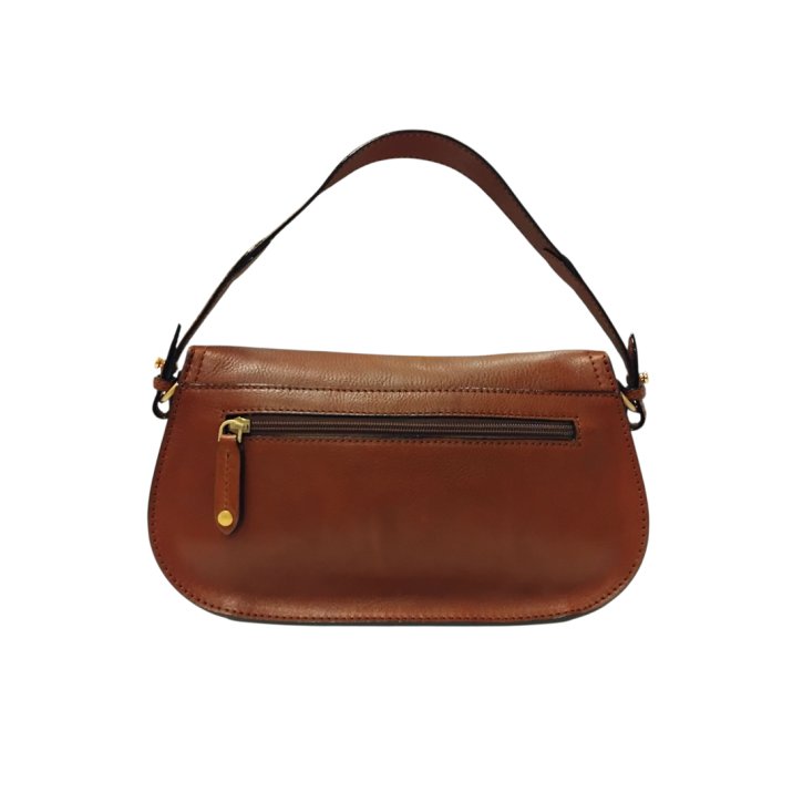 the bridge Schultertasche marrone